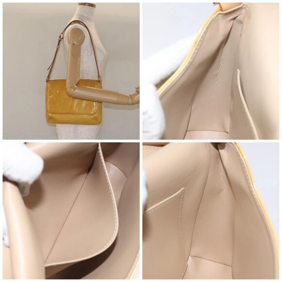 LOUIS VUITTON Monogram Vernis Thompson Street Bag Beige - Picture 15 of 15